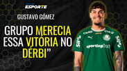 Gustavo Gom&eacute;z exalta a maturidade do Palmeiras 