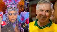 Carnaval de SP tem confus&atilde;o com Sabrina Sato, presen&ccedil;a de Ancelotti e presidente de escola ferido