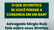 Voc&ecirc; conhece os seus direitos quando vai a um bar ou restaurante?