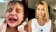 Menina de 2 anos tem corte na c&oacute;rnea durante brincadeira e m&atilde;e relata susto: 'Pode ficar cega?'