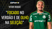 Decisivo, Vitor Roque celebra gols e projeta Sele&ccedil;&atilde;o Brasileira