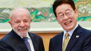Presidente sul-coreano posta v&iacute;deo de IA com Lula: &lsquo;Somos irm&atilde;os'