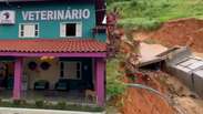 Chuva derruba ponte e deixa canil e centro veterin&aacute;rio ilhados em MG: &lsquo;Isolados&rsquo;