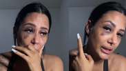 Influenciadora B&aacute;rbara Lasmar denuncia ex por ter a agredido na frente da filha: &lsquo;Ele iria me matar'