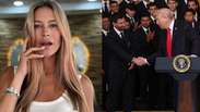 Luana Piovani chama Messi de 'covarde' ap&oacute;s encontro com Trump