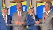 Presidente do PL recebe 'Lula do Bem' na sede do partido de Bolsonaro: 'Privil&eacute;gio'