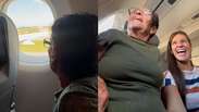 Neta realiza sonho da av&oacute; de 77 anos e emociona web com primeiro voo