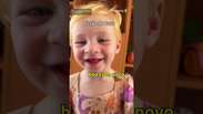 "Pequena comunicadora": pai diverte seguidores ao mostrar dic&ccedil;&atilde;o perfeita da filha #shorts