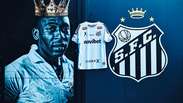 Em a&ccedil;&atilde;o in&eacute;dita, Santos usar&aacute; marca registrada de Pel&eacute; no uniforme em jogo pelo Brasileir&atilde;o
