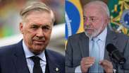 Lula diz que Ancelotti o consultou sobre poss&iacute;vel convoca&ccedil;&atilde;o de Neymar para a Copa do Mundo: 'Tem futebol'