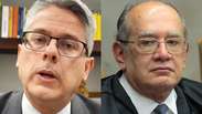 Gilmar Mendes pede investiga&ccedil;&atilde;o da PGR sobre relator da CPI do Crime Organizado; senador reage