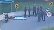 Guarda civil &eacute; encontrada morta a tiros na Rodovia dos Imigrantes, em SP