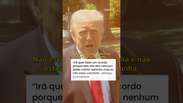 Trump diz que n&atilde;o est&aacute; satisfeito com nova proposta de paz feita pelo Ir&atilde; #shorts