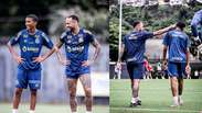 Santos abre sindic&acirc;ncia para apurar epis&oacute;dio entre Neymar e Robinho Jr durante treinamento