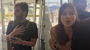 V&iacute;deo mostra ataque a faca de mulher contra cabeleireiro por n&atilde;o gostar de corte de cabelo em SP
