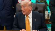 Trump afirma que papa Le&atilde;o XIV parece apoiar desenvolvimento de armas nucleares pelo Ir&atilde;: 'Mundo se tornar&aacute; ref&eacute;m'