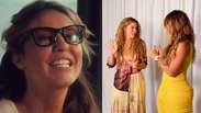 Paolla Oliveira mostra encontro com Shakira em Copacabana