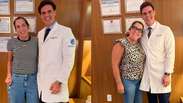 M&eacute;dico mostra antes e depois da m&atilde;e de Virginia ap&oacute;s protocolo de emagrecimento