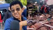 &lsquo;Mo&ccedil;o, isso vai explodir&rsquo;: Moradora relata que alertou sobre cheiro de g&aacute;s antes de explos&atilde;o no Jaguar&eacute;