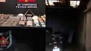 Homem despenca de telhado ao tentar fugir da PM e acaba preso em Juiz de Fora (MG)