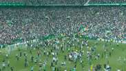Com gol no &uacute;ltimo lance, Celtic conquista o Campeonato Escoc&ecirc;s, e torcida invade gramado