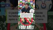Mancha Verde pede sa&iacute;da de Abel Ferreira ap&oacute;s derrota do Palmeiras na Libertadores