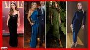 &Eacute; tempo de veludo! Veja looks de Angelica, Fiorentino, Tat&aacute;, Fl&aacute;via e mais