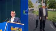 Fl&aacute;vio Bolsonaro ir&aacute; aos Estados Unidos para reuni&atilde;o com Trump, diz pr&eacute;-campanha