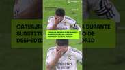 Carvajal se emociona em despedida do Real Madrid #shorts