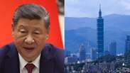 Taiwan diz estar cercada por mais de 100 navios da China