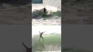 A&eacute;reo insano! Yago Dora tira primeira nota 10 na WSL em 2026 #shorts