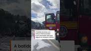 &Ocirc;nibus bate de frente com caminh&atilde;o e deixa 8 mortos em MG #shorts