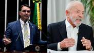 Lula tem 47% e Fl&aacute;vio Bolsonaro, 43% no 2&ordm; turno, aponta BTG/Nexus