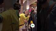Jogadores da Sele&ccedil;&atilde;o Brasileira deixam hotel rumo &agrave; sede da CBF #shorts