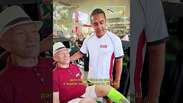 Idoso de 102 anos treina quase todo dia e atribui longevidade &agrave; exerc&iacute;cio #shorts