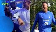 Jogadores da Fran&ccedil;a passam por prepara&ccedil;&atilde;o intensa