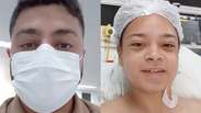 Jovem mordida por tubar&atilde;o no Recife reencontra m&eacute;dico que a socorreu: &lsquo;Vai dar tudo certo&rsquo;
