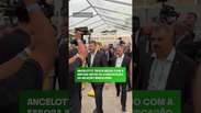 Ancelotti chega ao Museu do Amanh&atilde; e beija a esposa antes da convoca&ccedil;&atilde;o da Sele&ccedil;&atilde;o Brasileira
