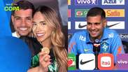 Bruno Guimar&atilde;es relembra bronca de esposa: 'Me colocou na linha'