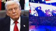 Trump &eacute; vaiado por torcedores durante jogo das finais da NBA em Nova York
