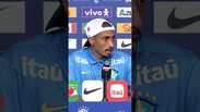 Raphinha diz que sente menos press&atilde;o agora do que na Copa de 2022: 'Cheguei muito imaturo' #shorts