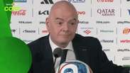&lsquo;Achariam normal que a Fifa ditasse quem pode entrar?&rsquo;, diz Infantino sobre &aacute;rbitro deportado nos EUA
