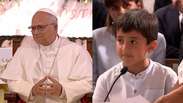 Crian&ccedil;a surpreende papa Le&atilde;o XIV com perguntas em missa na Espanha: &ldquo;Deus quer que haja pobres e ricos?&rdquo;
