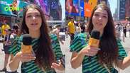 Influencer Belle Tofani aposta em Brasil indo longe na Copa e revela emo&ccedil;&atilde;o por conhecer Fred Bruno
