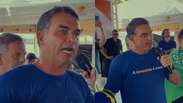 Fl&aacute;vio chama camisa da Sele&ccedil;&atilde;o Brasileira de &lsquo;camisa do Bolsonaro&rsquo; em discurso no Par&aacute;