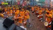 'Chama o Olodum': grupo embala torcida do Brasil no Pelourinho para a Copa; veja