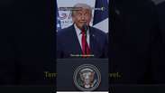 Trump comenta elei&ccedil;&otilde;es no Brasil e confunde filhos de Bolsonaro: "Ouvi que prenderam o Bolsonaro Jr"