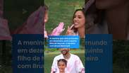 Neymar e Bruna Biancardi anunciam gravidez e revelam sexo do beb&ecirc; #shorts
