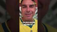 Fl&aacute;vio Bolsonaro sai em defesa de Neymar ap&oacute;s Lula chamar jogador de 'convocado home office'