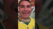 Fl&aacute;vio Bolsonaro sai em defesa de Neymar ap&oacute;s Lula chamar jogador de 'convocado home office' #shorts
